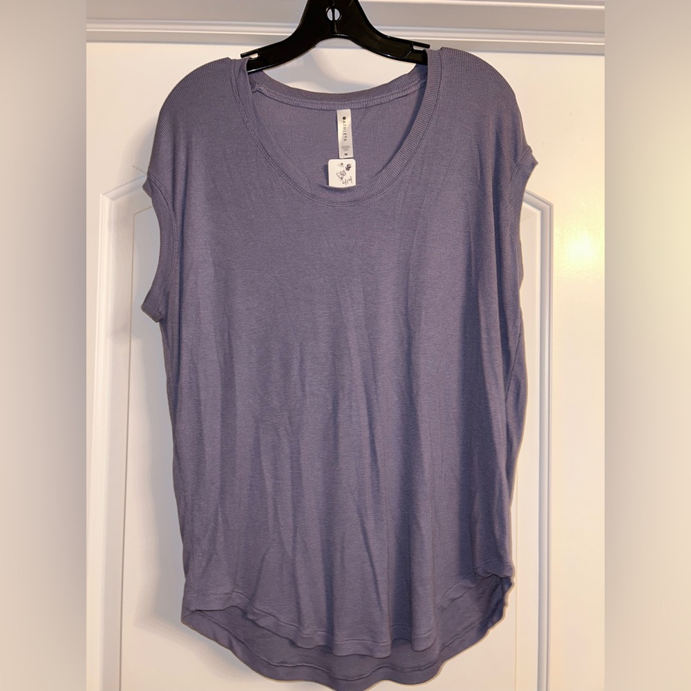 Athleta Oversized Lavender Top